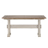 Farmhouse Reimagined Flip Lid Sofa Table in Antique White