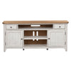 Liberty Farmhouse Reimagine Entertainment TV Stand in Antique White image