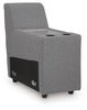 Modmax II Power Reclining Sectional with Chaise and Audio Console