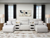 Modmax II Power Reclining Sectional with Chaise and Audio Consoles