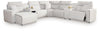 Modmax II Power Reclining Sectional with Chaise and Audio Console