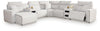 Modmax II Power Reclining Sectional with Chaise and Audio Consoles