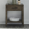 Shaker Lakes Open Nightstand w/ Charging Station image