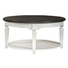 Allyson Park Round Cocktail Table in White image