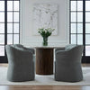 Accent Dining Accent Dining Chair w/ Casters - Sapphire image
