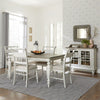 Liberty Furniture Whitney Slat Back Side Chair (Set of 2) in Weathered Gray