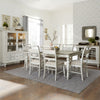 Liberty Furniture Whitney Slat Back Side Chair (Set of 2) in Weathered Gray