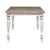 Whitney Rectangular Leg Table in Weathered Gray image