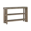 Affinity Sofa Table in Dusty Taupe with Concrete Top