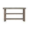 Affinity Sofa Table in Dusty Taupe with Concrete Top