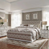 Magnolia Manor King Uph Sleigh Bed, Dresser & Mirror, Night Stand image