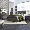 Liberty Furniture Tanners Creek 2 Drawer Nightstand in Greystone