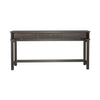 Tanners Creek Console Bar Table in Gray