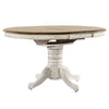 Carolina Crossing Pedestal Table Set- White image