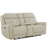 Carrington Loveseat w/Console P3 & ZG in Baja Stone image
