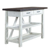 Farmhouse Server in White/Oak image
