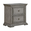 Big Valley 2 Drawer Night Stand w/ Charging Station image