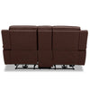 Avery Loveseat w/Console P2 - Cognac