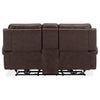 Blair Loveseat w/Console P2 & ZG in Cognac
