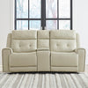 Carrington Loveseat w/Console P3 & ZG in Baja Stone image