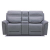 Cooper Loveseat w/Console P3 & ZG in Blue Gray