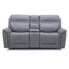 Cooper Loveseat w/Console P3 & ZG in Blue Gray image