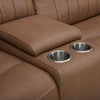 Liberty Furniture Bennett Loveseat with Console P2 & ZG in Butternut