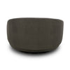 Haley Uph Swivel Cuddler Chair - Charcoal