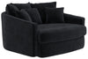 Matty Round Accent Cuddle Chaise