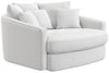 Matty Round Accent Cuddle Chaise
