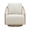 Nora Uph Swivel Accent Chair - Light Brown image