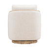 Nora Uph Swivel Accent Chair - Light Brown