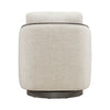 Nora Uph Swivel Accent Chair - Dark Brown image