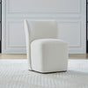 Accent Dining Accent Dining Chair w/ Casters - Ivory image