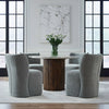 Accent Dining Accent Dining Chair w/ Casters - Sapphire