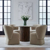 Accent Dining Accent Dining Chair w/ Casters - Wicker image