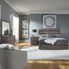 Cascade Falls King Panel Bed, Dresser & Mirror, Night Stand image