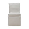 Accent Dining Accent Dining Chair w/ Casters - Ivory image