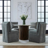Accent Dining Accent Dining Chair w/ Casters - Sapphire image