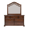 Messina Estates King Poster Bed, Dresser & Mirror, Chest, Night Stand