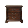 Messina Estates King Poster Bed, Dresser & Mirror, Night Stand