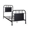Vintage Series Metal Bed in Black image