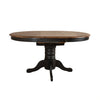 Carolina Crossing Pedestal Table Set- Black image