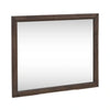 Modern Edge Landscape Mirror in Caffe image