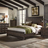 Thornwood Hills King California Panel Bed, Dresser & Mirror, Night Stand image