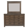 Thornwood Hills King Bookcase Bed, Dresser & Mirror
