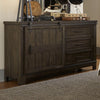 Thornwood Hills Barn Door Dresser in Rock Beaten Gray image