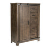 Thornwood Hills Sliding Door Chest in Rock Beaten Gray