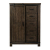Thornwood Hills Sliding Door Chest in Rock Beaten Gray image