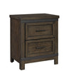 Thornwood Hills 2 Drawer Nightstand in Rock Beaten Gray image